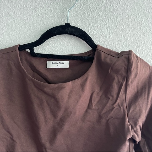 Aritzia - Babaton Contour Crew Neck Longsleeve Bodysuit - Picture 2 of 5